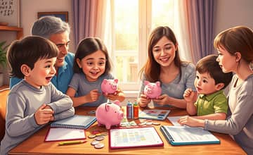 Como ensinar educação financeira às crianças em casa