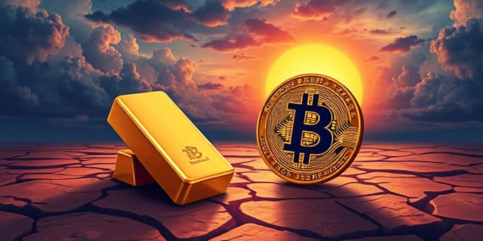 Bitcoin vs. Ouro: Qual é o Melhor Investimento em Tempos de Crise?