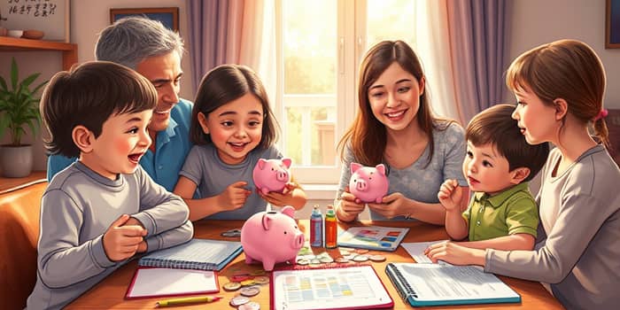 Como ensinar educação financeira às crianças em casa